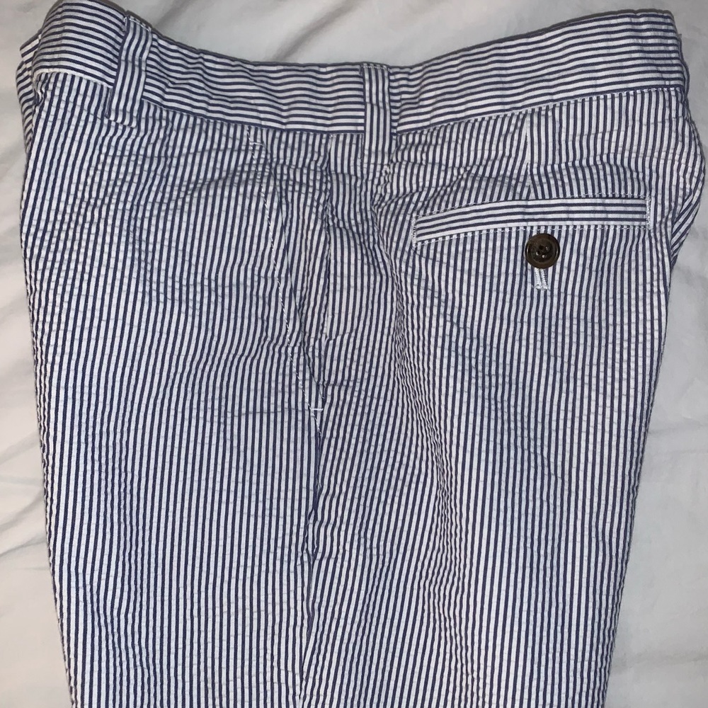 BROOKS BROTHERS Seersucker pants boys size 14 - Picture 9 of 10